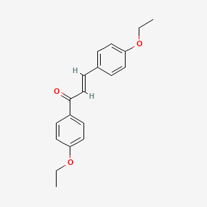 molecular formula C19H20O3 B6320580 (2E)-1,3-Bis(4-ethoxyphenyl)prop-2-en-1-one CAS No. 1351480-61-9