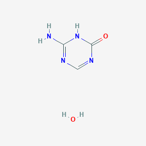 molecular formula C3H6N4O2 B6320601 5-Azacytosine Hydrate CAS No. 426837-12-9