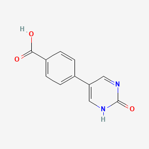 5-(4-Carboxyphenyl)-2-hydroxypyrimidine, 95%