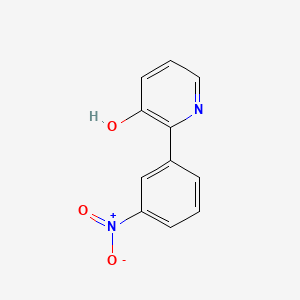 molecular formula C11H8N2O3 B6320679 2-(3-Nitrophenyl)pyridin-3-ol CAS No. 780742-53-2
