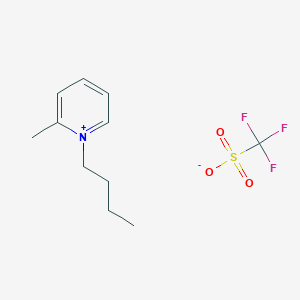 molecular formula C11H16F3NO3S B6320835 1-Butyl-2-methylpyridinium triflate CAS No. 1770850-20-8
