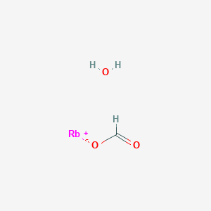 molecular formula CH3O3Rb B6321040 Rubidium(1+);formate;hydrate CAS No. 123676-89-1