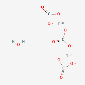 molecular formula C3H2O10Y2 B6321070 Yttrium(III) carbonate hydrate CAS No. 38245-39-5