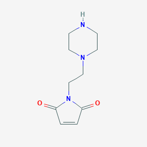 B063211 1-(2-Piperazin-1-ylethyl)pyrrole-2,5-dione CAS No. 190714-38-6