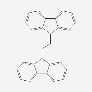 molecular formula C28H22 B6321235 bis(9-fluorenyl)ethane CAS No. 3747-24-8