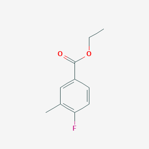 molecular formula C10H11FO2 B6321283 Ethyl 4-fluoro-3-methylbenzoate CAS No. 148541-58-6