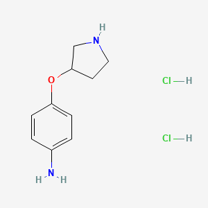 4-(Pyrrolidin-3-yloxy)-phenylamine dihydrochloride