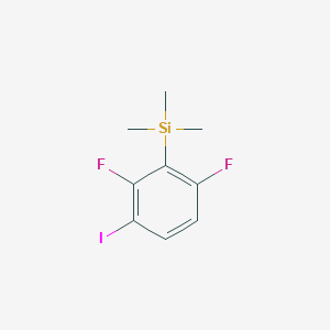(2,6-Difluoro-3-iodophenyl)trimethylsilane