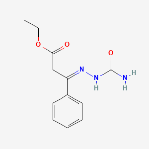 Ethyl (Z)-3-(2-carbamoylhydrazineylidene)-3-phenylpropanoate, 95%