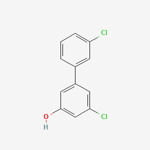 molecular formula C12H8Cl2O B6321631 3-Chloro-5-(3-chlorophenyl)phenol CAS No. 79881-37-1