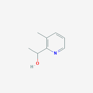 molecular formula C8H11NO B6321743 1-(3-Methylpyridin-2-yl)ethanol CAS No. 780804-99-1
