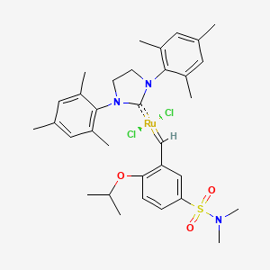 molecular formula C33H43Cl2N3O3RuS B6321759 Zhan Catalyst-1B CAS No. 918870-76-5