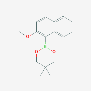 molecular formula C16H19BO3 B6321836 MFCD07777049 CAS No. 2096995-80-9