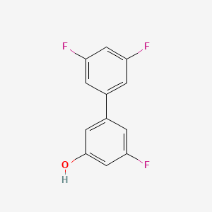 molecular formula C12H7F3O B6322010 5-(3,5-Difluorophenyl)-3-fluorophenol CAS No. 187392-73-0