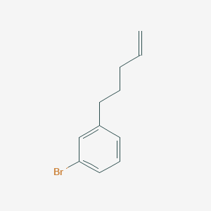 molecular formula C11H13Br B6322107 5-(3-Bromophenyl)-1-pentene CAS No. 330938-21-1