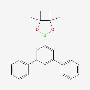 4,4,5,5-Tetramethyl-2-[1,1':3',1''-terphenyl]-5'-yl-1,3,2-dioxaborolane