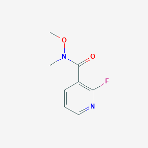 2-Fluoro-N-methoxy-n-methylnicotinamide