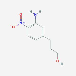 3-(3-Amino-4-nitrophenyl)-1-propanol