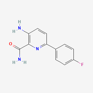 3-Amino-6-(4-fluoro-phenyl)-pyridine-2-carboxamide, 95%
