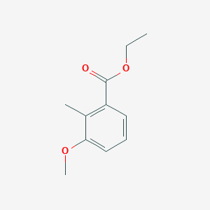 molecular formula C11H14O3 B6322403 Ethyl 3-methoxy-2-methylbenzoate CAS No. 627883-78-7