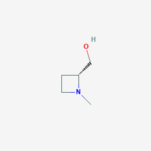 molecular formula C5H11NO B6322546 (R)-(1-Methyl-azetidin-2-yl)-methanol CAS No. 1932543-77-5