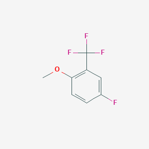 molecular formula C8H6F4O B6322789 4-Fluoro-2-(trifluoromethyl)anisole CAS No. 1214360-06-1