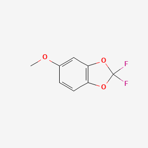 B6323016 2,2-Difluoro-5-methoxy-1,3-benzodioxole, 98% CAS No. 1357627-32-7