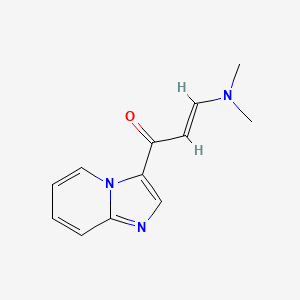 (E)-3-(Dimethylamino)-1-(3-imidazo[1,2-a]pyridyl)-2-propen-1-one