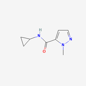 N-Cyclopropyl-1-methyl-1H-pyrazole-5-carboxamide