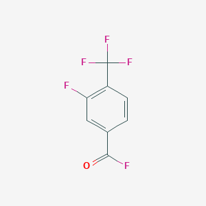 3-Fluoro-4-(trifluoromethyl)benzoyl fluoride;  98%