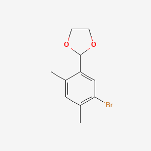 2-(5-Bromo-2,4-dimethylphenyl)-1,3-dioxolane