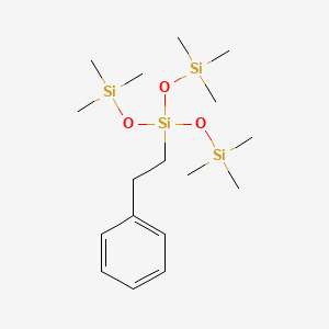 molecular formula C17H36O3Si4 B6323242 Phenethyltris(trimethylsiloxy)silane CAS No. 211935-21-6