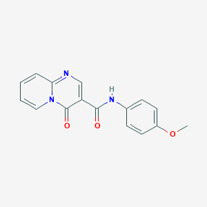 4H-Pyrido(1,2-a)pyrimidine-3-carboxamide, N-(4-methoxyphenyl)-4-oxo-