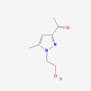 3-Acetyl-1-(2-hydroxyethyl)-5-methylpyrazole