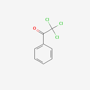molecular formula C8H5Cl3O B6323949 2,2,2-Trichloro-1-phenylethanone CAS No. 2902-69-4