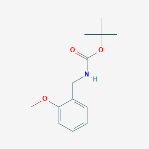 molecular formula C13H19NO3 B6324061 Tert-butyl 2-methoxybenzylcarbamate CAS No. 153903-20-9