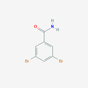 molecular formula C7H5Br2NO B063241 3,5-Dibromobenzamide CAS No. 175205-85-3