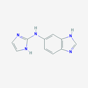 1H-Benzimidazol-6-amine, N-1H-imidazol-2-yl-
