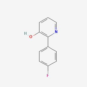 molecular formula C11H8FNO B6324709 2-(4-Fluorophenyl)pyridin-3-ol CAS No. 478483-55-5