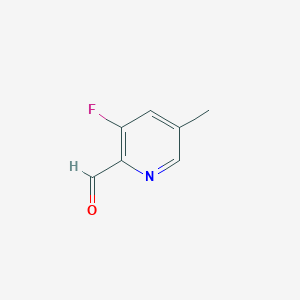 3-Fluoro-5-methylpicolinaldehyde