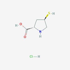 (2S,4R)-4-Sulfanylpyrrolidine-2-carboxylic acid HCl