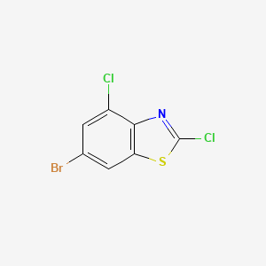 6-Bromo-2,4-dichlorobenzo[d]thiazole
