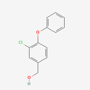 molecular formula C13H11ClO2 B6324851 (3-Chloro-4-phenoxyphenyl)methanol CAS No. 1228582-53-3