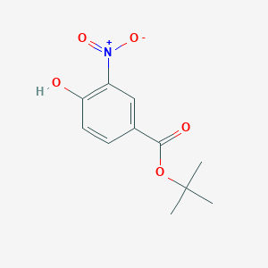 molecular formula C11H13NO5 B6324902 Tert-butyl 4-hydroxy-3-nitrobenzoate CAS No. 273939-22-3