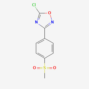 molecular formula C9H7ClN2O3S B6325586 MFCD31714235 CAS No. 918967-71-2
