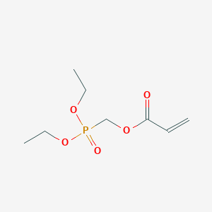 molecular formula C8H15O5P B6325596 Diethyl (acryloyloxymethyl)phosphonate CAS No. 45116-57-2