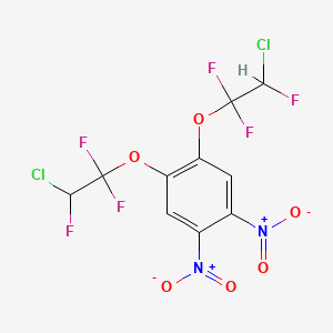 1,2-Bis(2-chloro-1,1,2-trifluoroethoxy)-4,5-dinitrobenzene, 97%