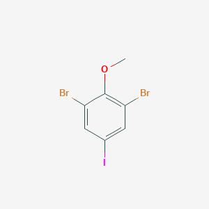 1,3-Dibromo-5-iodo-2-methoxybenzene