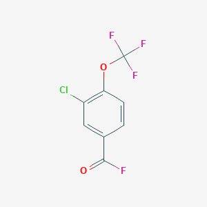 3-Chloro-4-(trifluoromethoxy)benzoyl fluoride