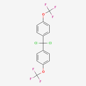 Bis(4-trifluoromethoxyphenyl)dichloromethane, 95%